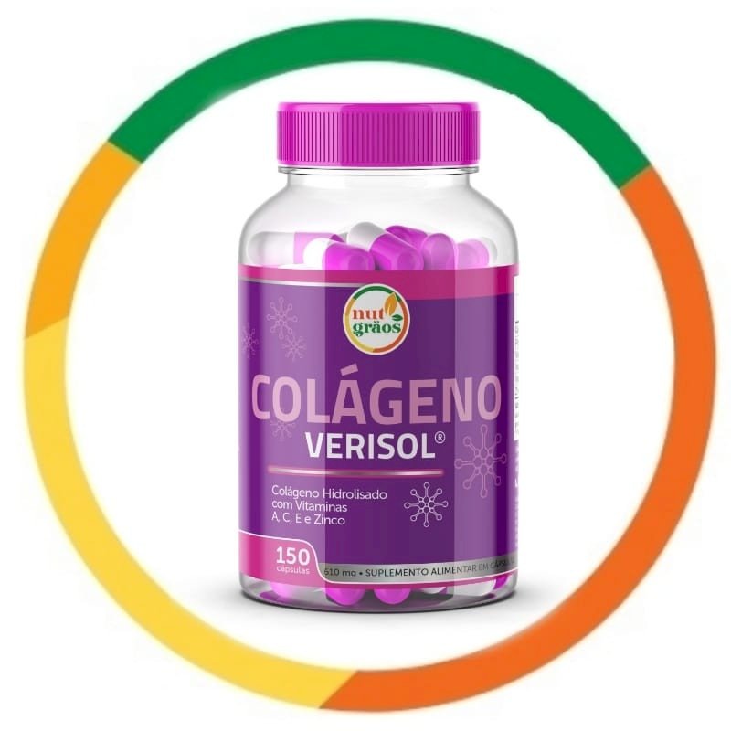 Colágeno Verisol+vitam. 150cap NUTGRÃOS 