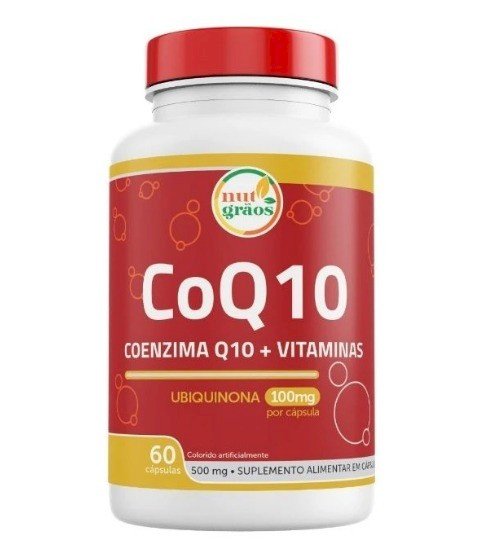 coenzima Q10+vitaminas 60cap Nutgrãos 
