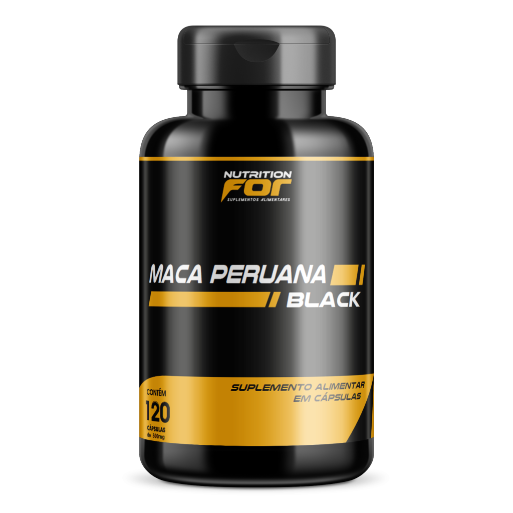 MACA PERUANA BLACK 500MG 120 CAPS