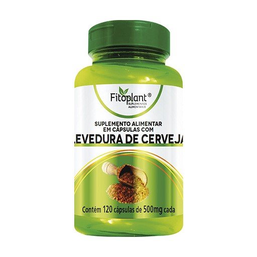 LEVEDURA DE CERVEJA 120CAPS. FITOPLANT