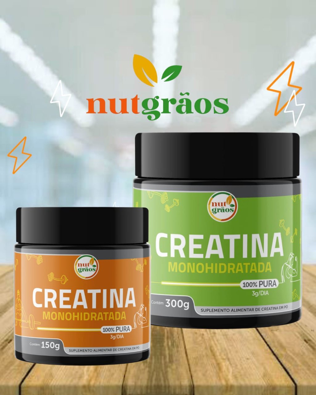 CREATINA nutgrãos 
