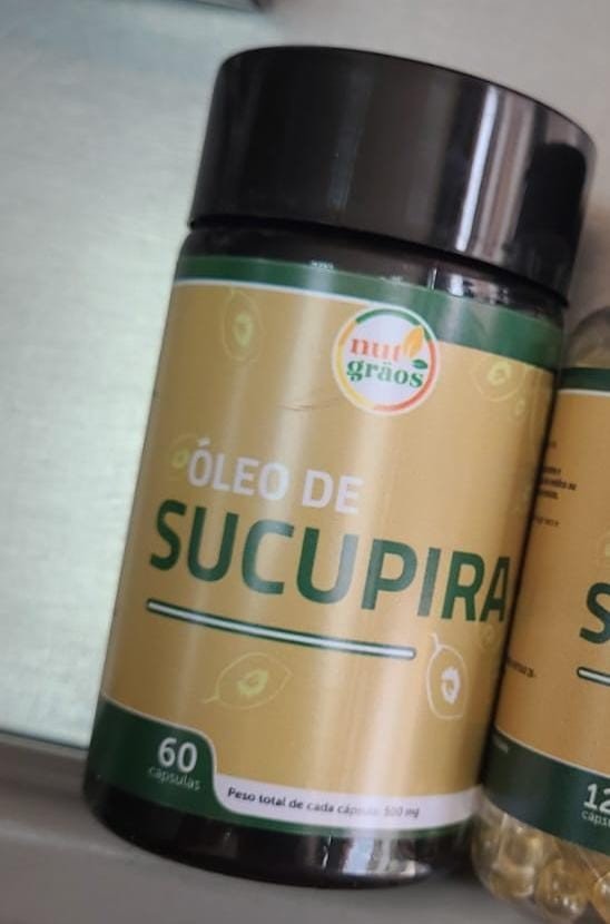 ÓLEO DE SUCUPIRA- NUTGRÃOS 60caps
