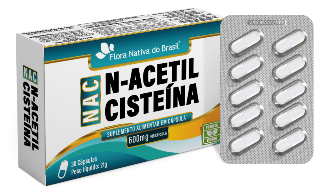 NAC-ACETILCISTEÍNA 30 CAP FLORA NATIVA 