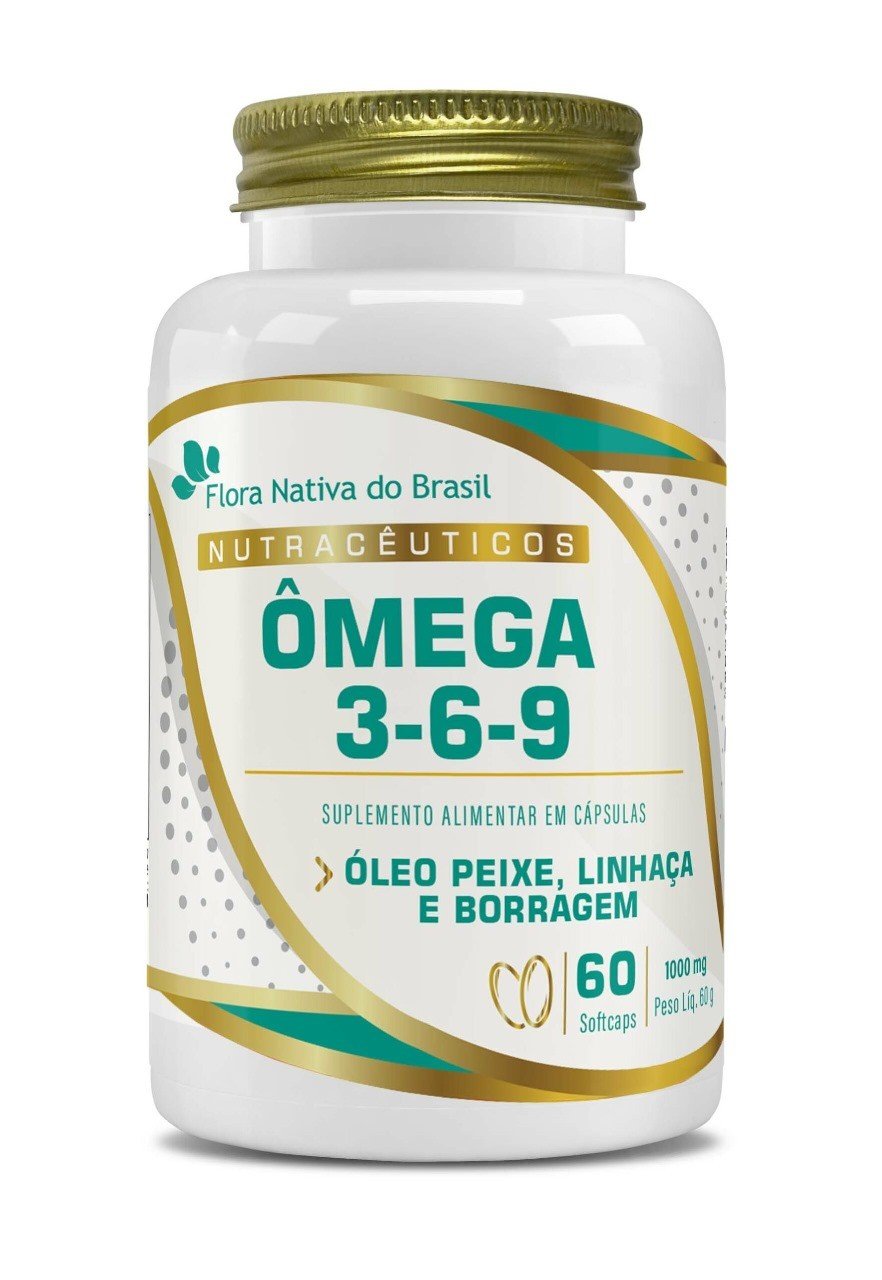 OMEGA 369 60 CÁPS FLORA NATIVA