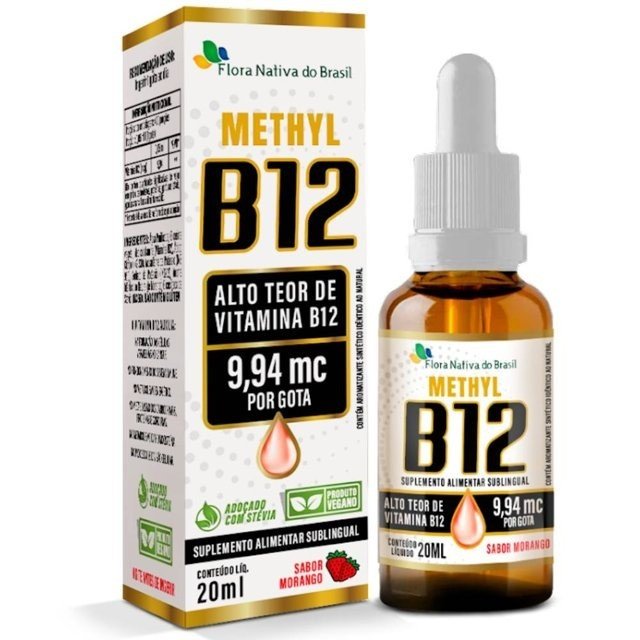 METILCOBALAMINA B12 GOTAS SUBLINGUAL FLORA NATIVA