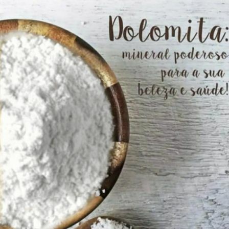 DOLOMITA EM PÓ