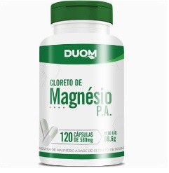 CLORETO DE MAGNÉSIO 120 CAPS DUOM