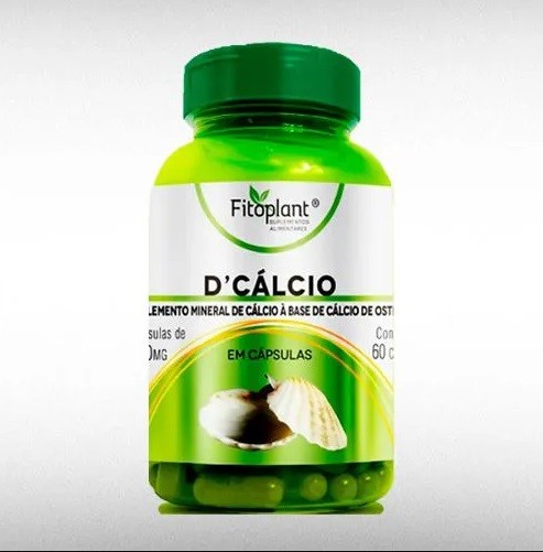 D CALCIO 500MG 60CAPS FITOPLANT