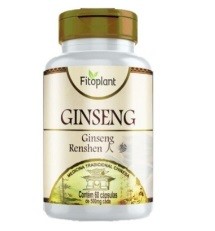 GINSENG 500MG 60 CAPS MTC FITOPLANT