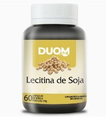 LECITINA DE SOJA 60 CAPS DUOM