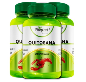 QUITOSANA 60 CAPS 650MG FITOPLANT