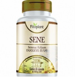 SENE FITOPLANT 500MG 60CAPS MTC 