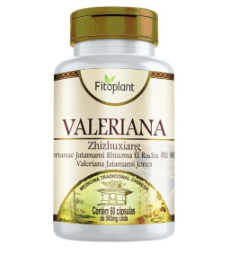 VALERIANA MTC 500MG 60CAPS - FITOPLANT
