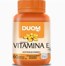 VITAMINA E (1 ao dia) 60 CAPS DUOM