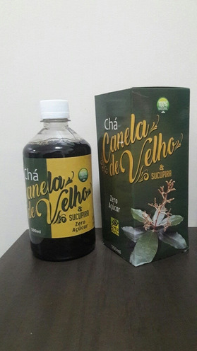CHA CANELA DE VELHO+SUCUPIRA 500ML ERVAS NATIVA