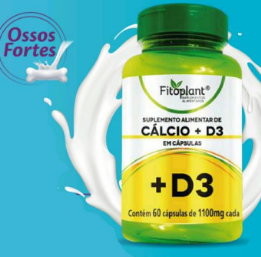 CALCIO D 1100MG 60 CAPS FITOPLANT