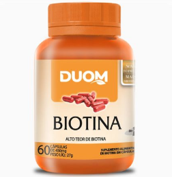 BIOTINA DUOM 60CAPS (1 AO DIA)
