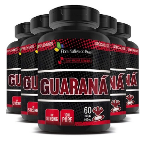 GUARANÁ FLORA NATIVA 500MG 60CAPS