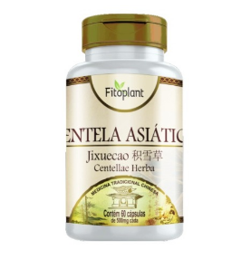 CENTELA ASIÁTICA (CENTELLA) 500MG 60 CAPS
