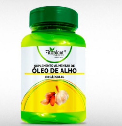 ÓLEO DE ALHO FITOPLANT 120 CAPS 750MG