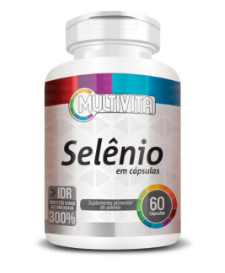 SELÊNIO 300% IDR 500MG FLORA NATIVA B. 60CAPS