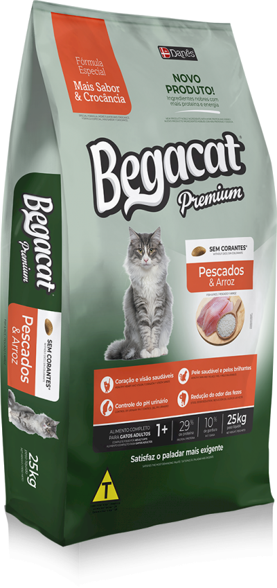 BEGACAT PESCADO E ARROZ 7 KG