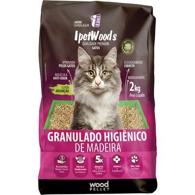 GRANULADO HIGIÊNICO ROEDORES E GATOS (GRANEL)
