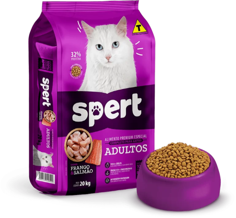 SPERT GATOS FRANGO E SALMÃO 10,1 KG