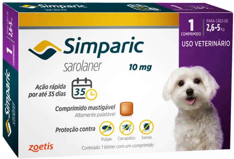 SIMPARIC 10MG (2,6-5KG)