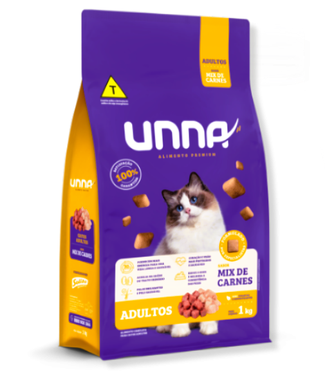 UNNA GATOS ADULTOS MIX DE CARNE
