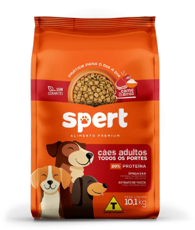 SPERT ADULTOS CARNE E ARROZ 15 KG