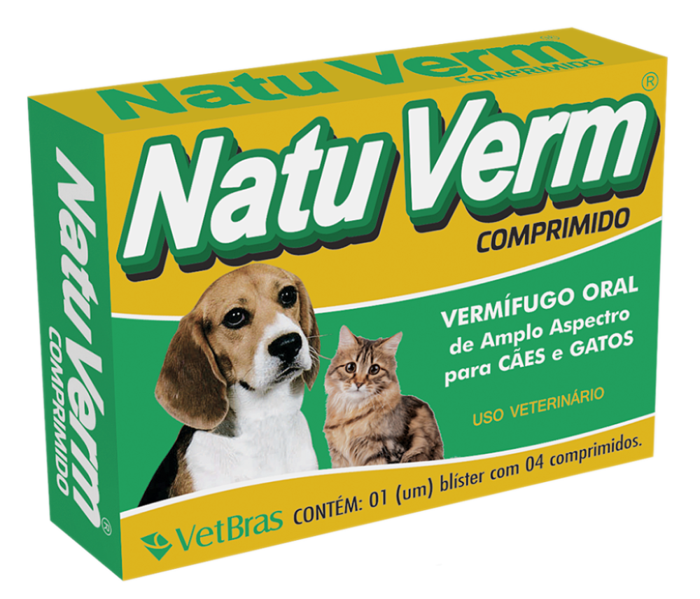 NATU VERM COMPRIMIDO