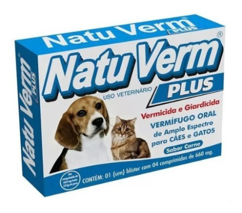 NATU VERM PLUS 660 MG