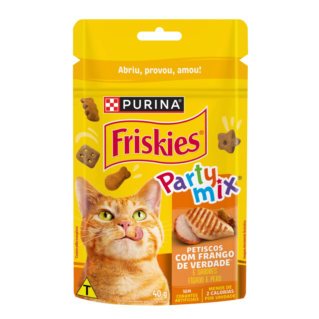 FRISKIES PARTY MIX FRANGO, FIGADO E PERU 40G