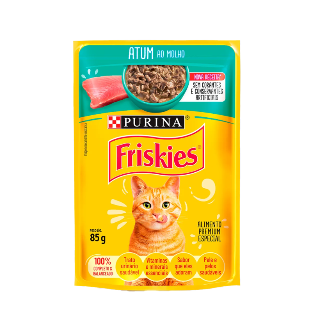 Friskies® Sachê Atum ao Molho 85 G
