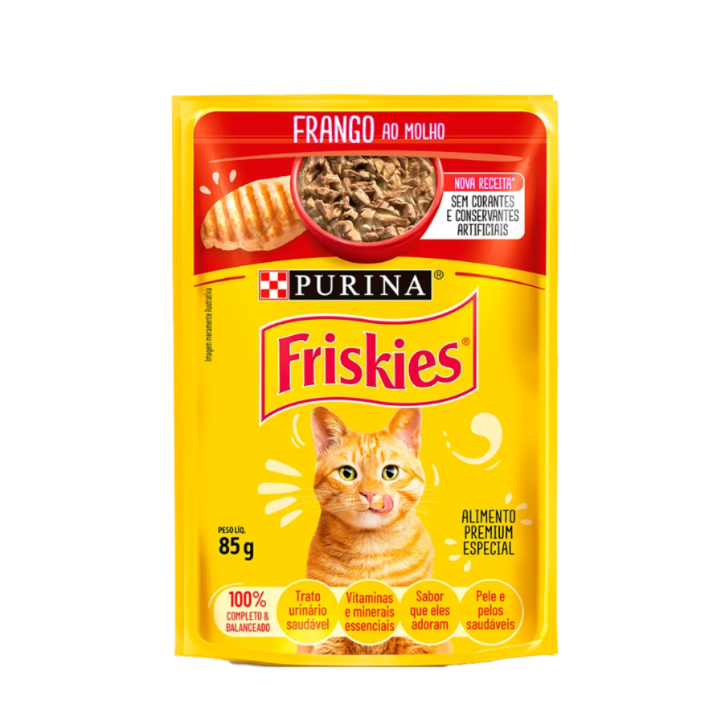 Friskies® Sachê Frango ao Molho 85 G