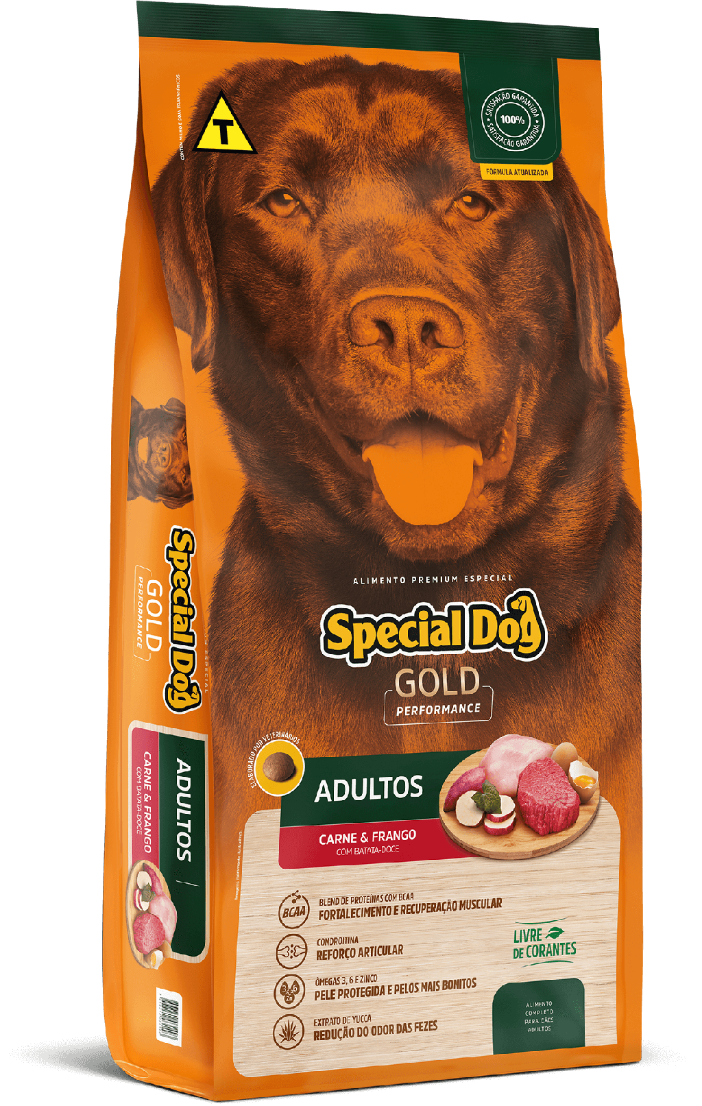 SPECIAL DOG GOLD PERFORMANCE ADULTOS CARNE E FRANGO 15KG