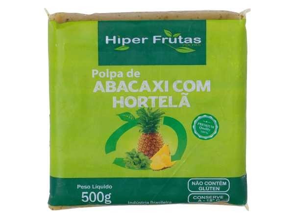 POLPA HIPER ABACAXI C/ HORTELÃ 500G