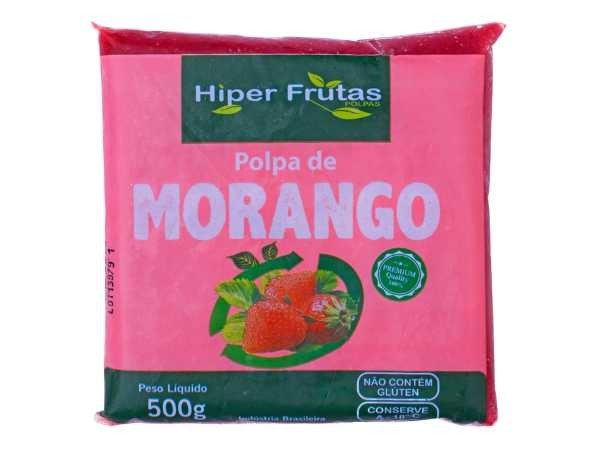 POLPA HIPER MORANGO 500G
