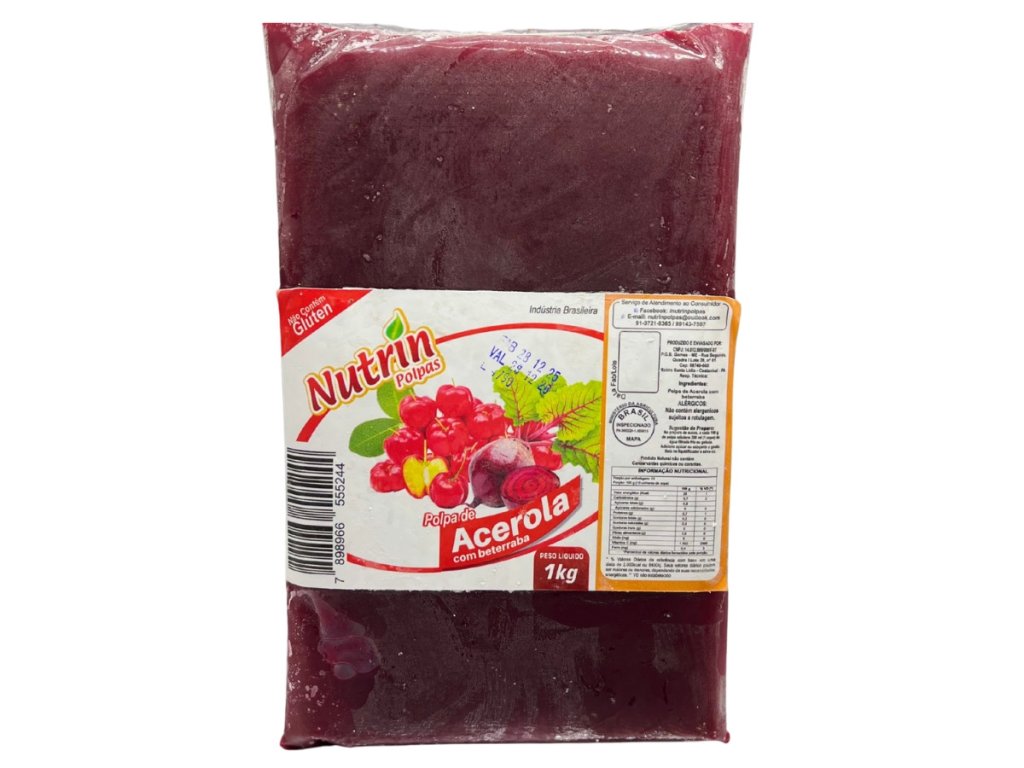 POLPA ACEROLA C/BETERRABA KG