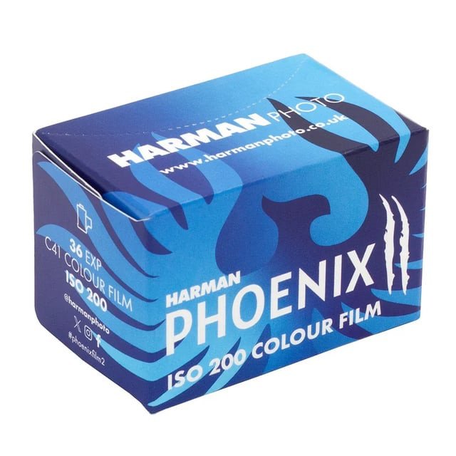 Filme Fotográfico Harman Tecnology Phoenix II  Iso 200 35mm