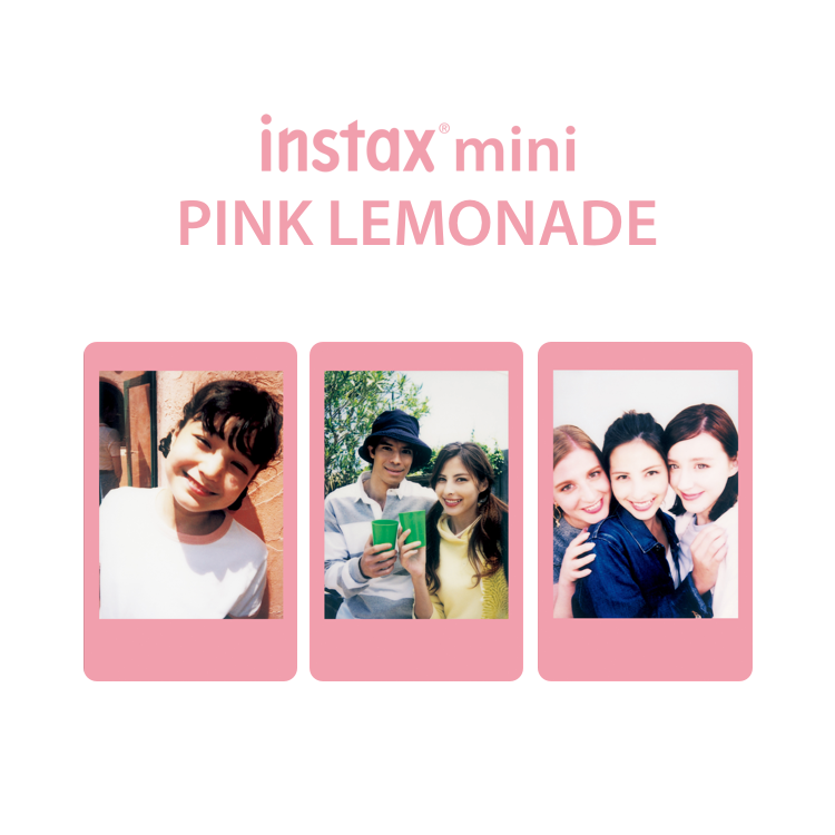 Filme Instax Mini Pink Lemonade 10 Fotos