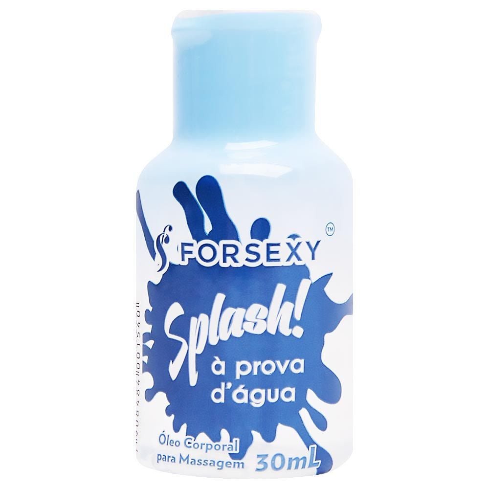 SPLASH LUBRIFICANTE SILICONADO PROVA DE ÁGUA 30ML