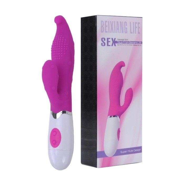 VIBRADOR PONTO G COM ESTIMULADOR – 10 TIPOS DE VIBRAÇÕES