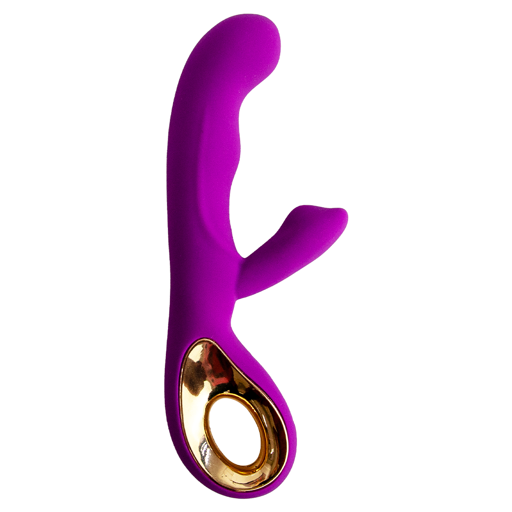 VIBRADOR PONTO G COM ESTIMULADOR DE CLITÓRIS 10 VIBRAÇÕES.