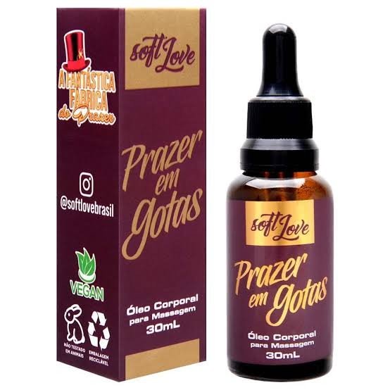 PRAZER EM GOTAS 30ML SOFT LOVE