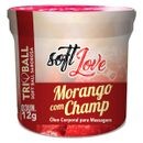 Triball de Morango com Champanhe