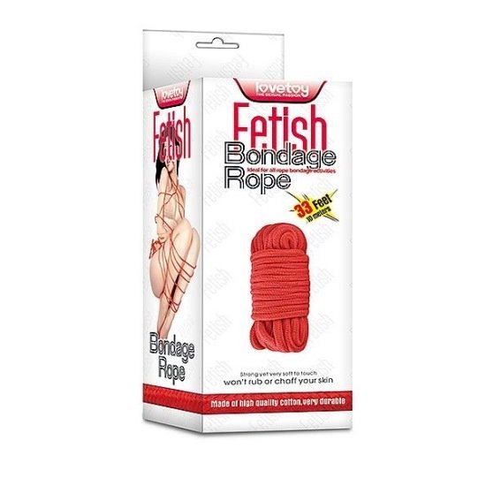 Corda para Bondage Fetish Rope 10mt x 8mm 