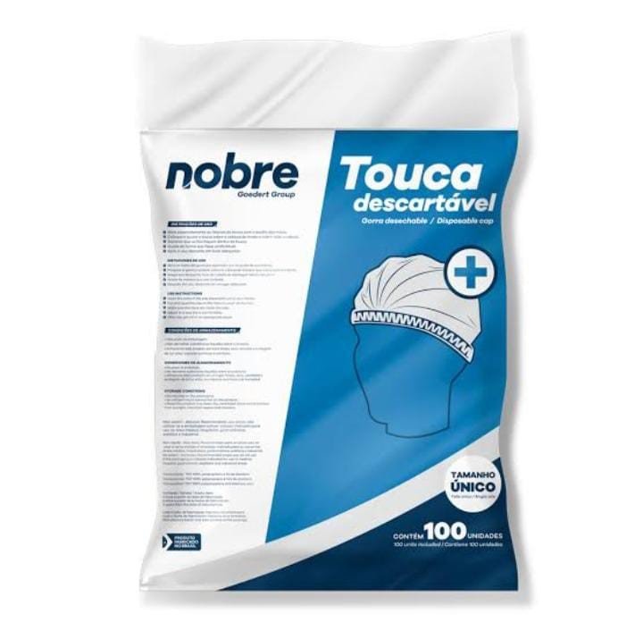  TOUCA DESCARTAVEL NOBRE C/100UN CÓD.925  