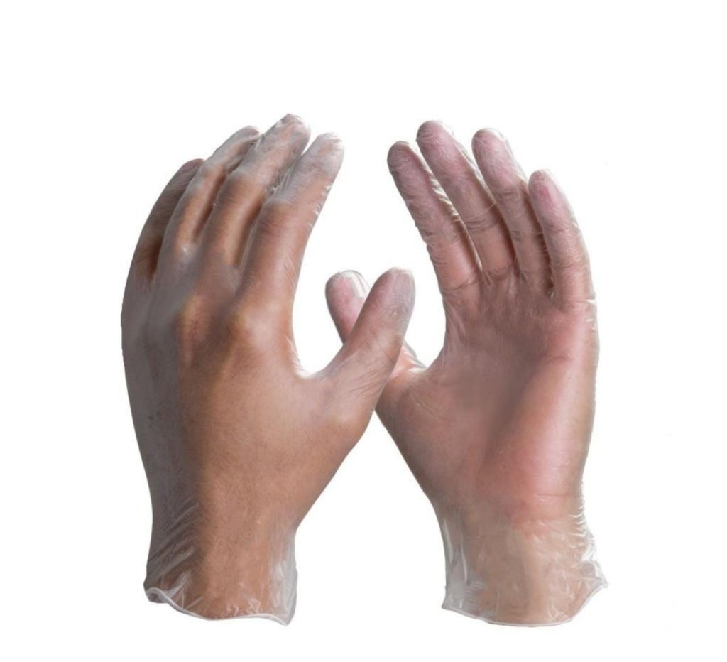  LUVA EPI DE VINIL T. 8-M  CÓD.722